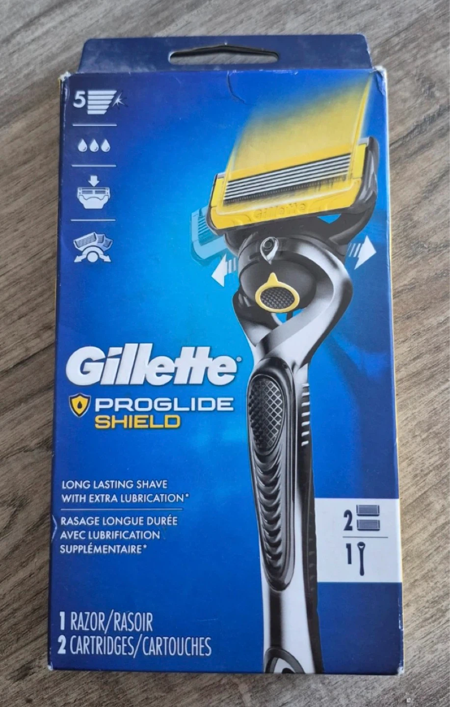 Gillette ProGlide Shield Razor with 2 Cartridges