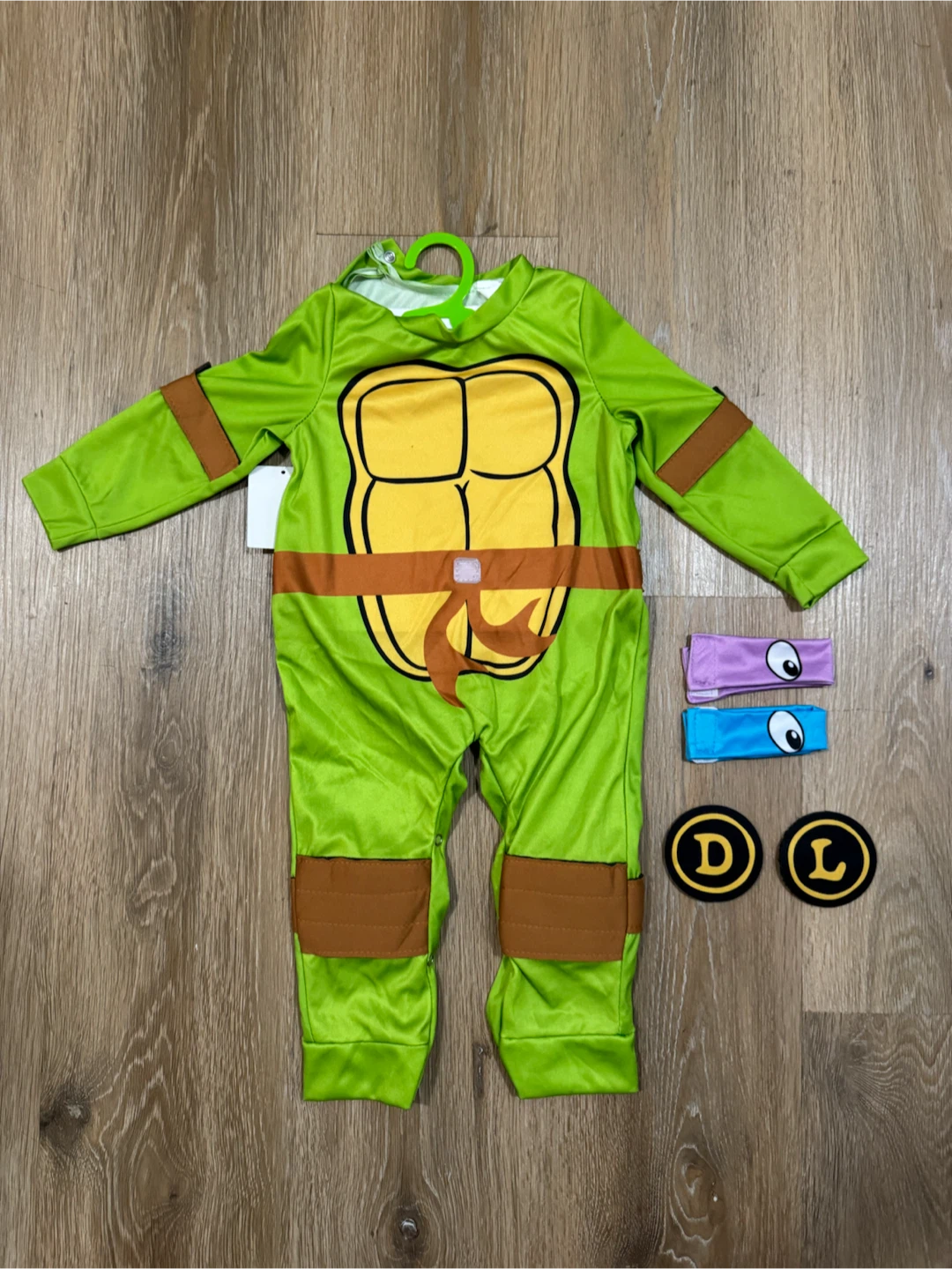 Halloween Costume Ninja Turtles Toddler Size 6-12 Months