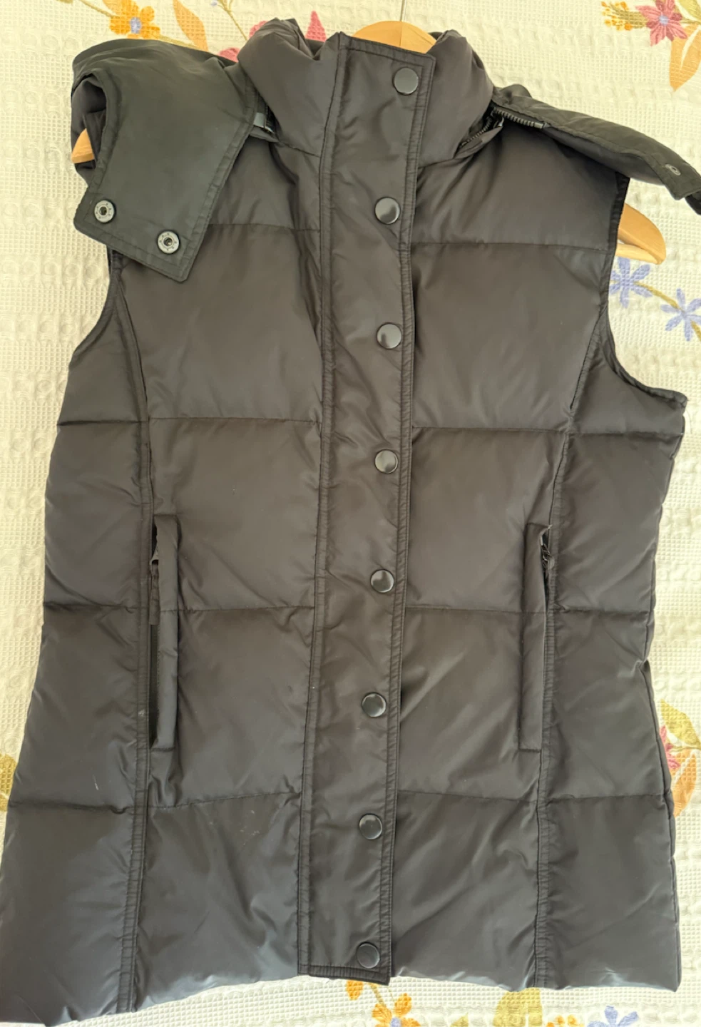 Black Puffer Vest