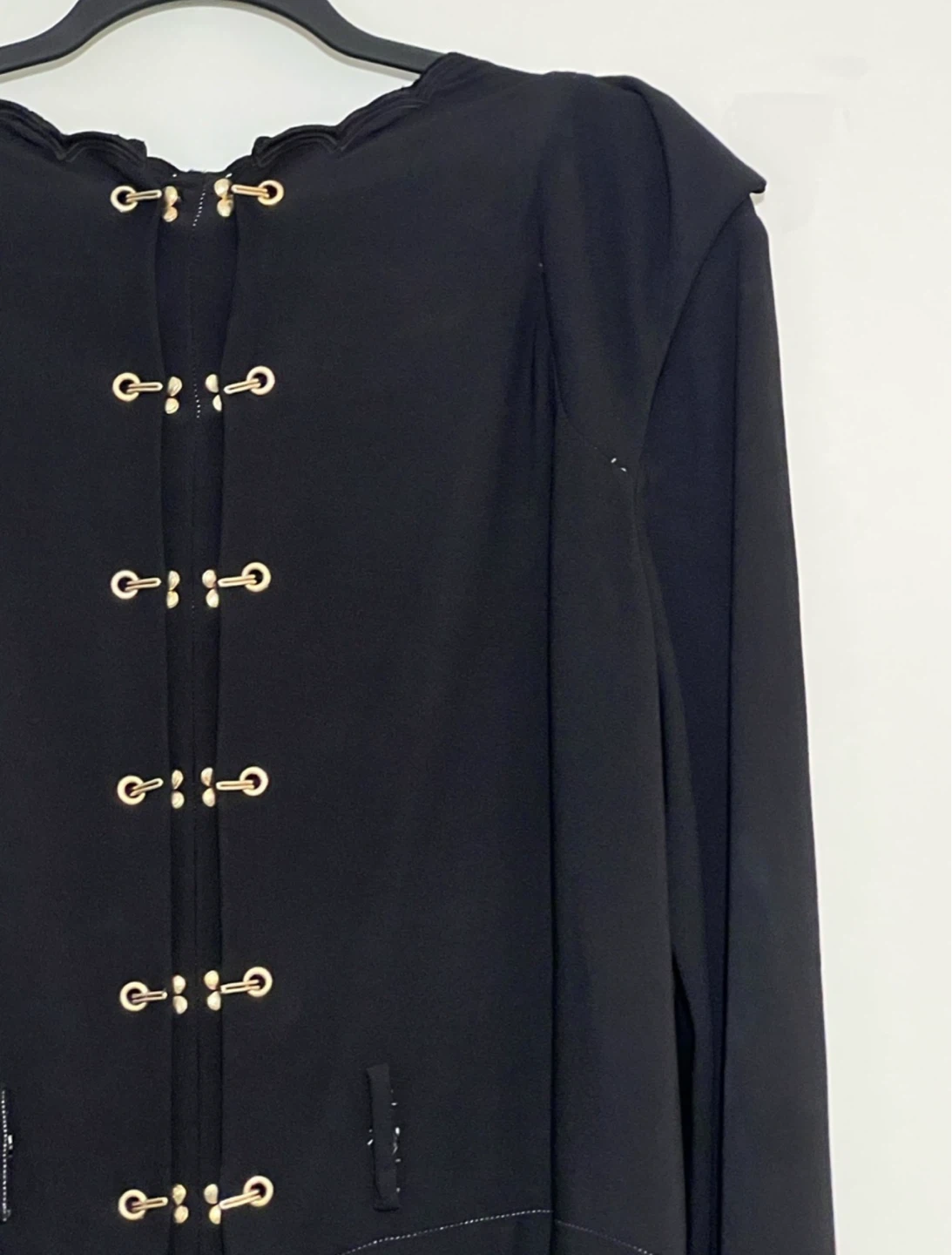 ANTONIO BERARDI Couture (PF16) Black & Gold Duster - photo 3