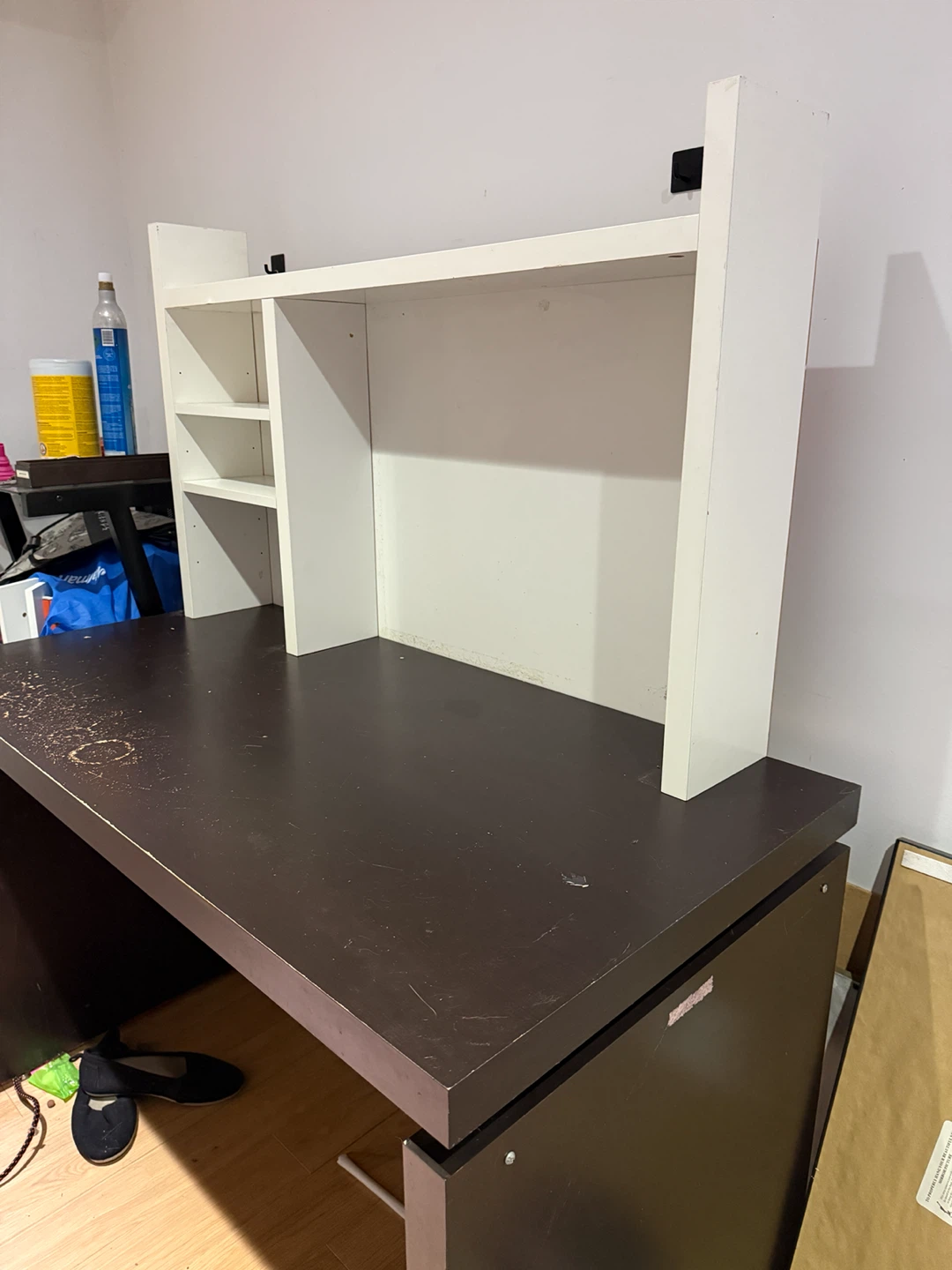 Desk + Micke (Ikea) Desk Hutch - photo 3