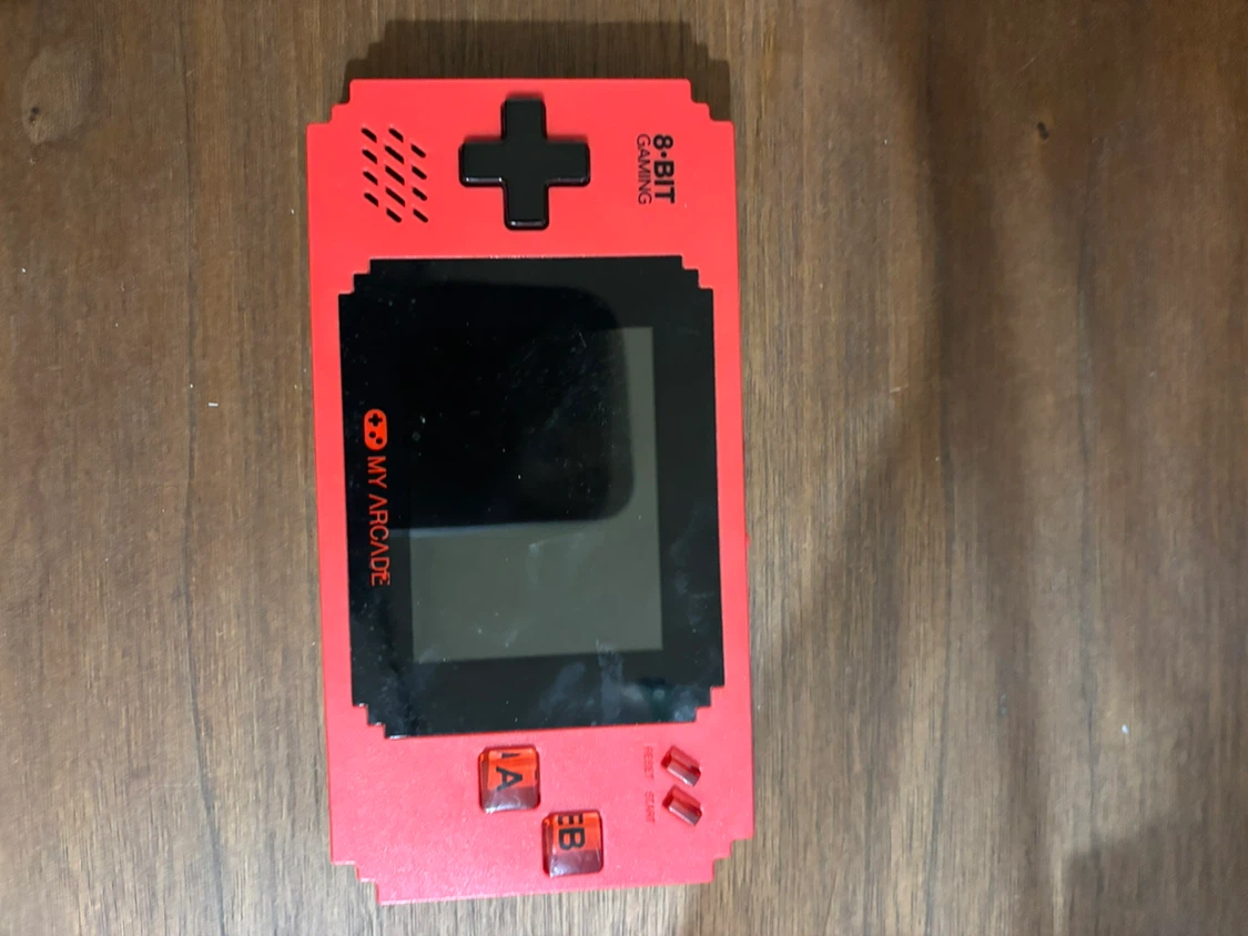 My Arcade 8-Bit Gaming Handheld Console - Red