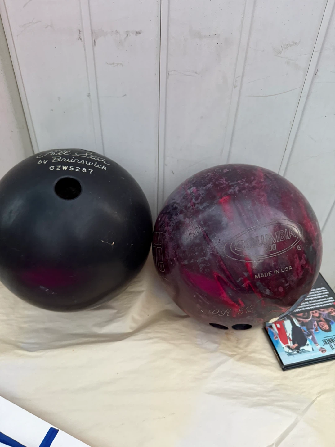 Brunswick All Star & Columbia 300 Bowling Balls