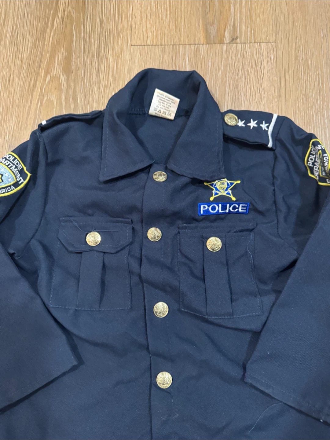 Halloween Costume Policeman For Kids Size 4-6T - photo 2
