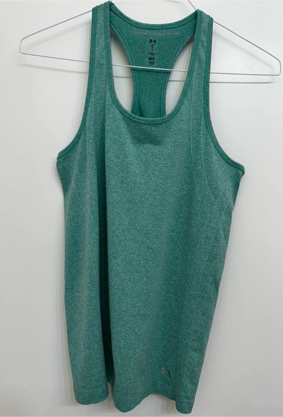 Under Armour Green Heathered Tank Top - Size M