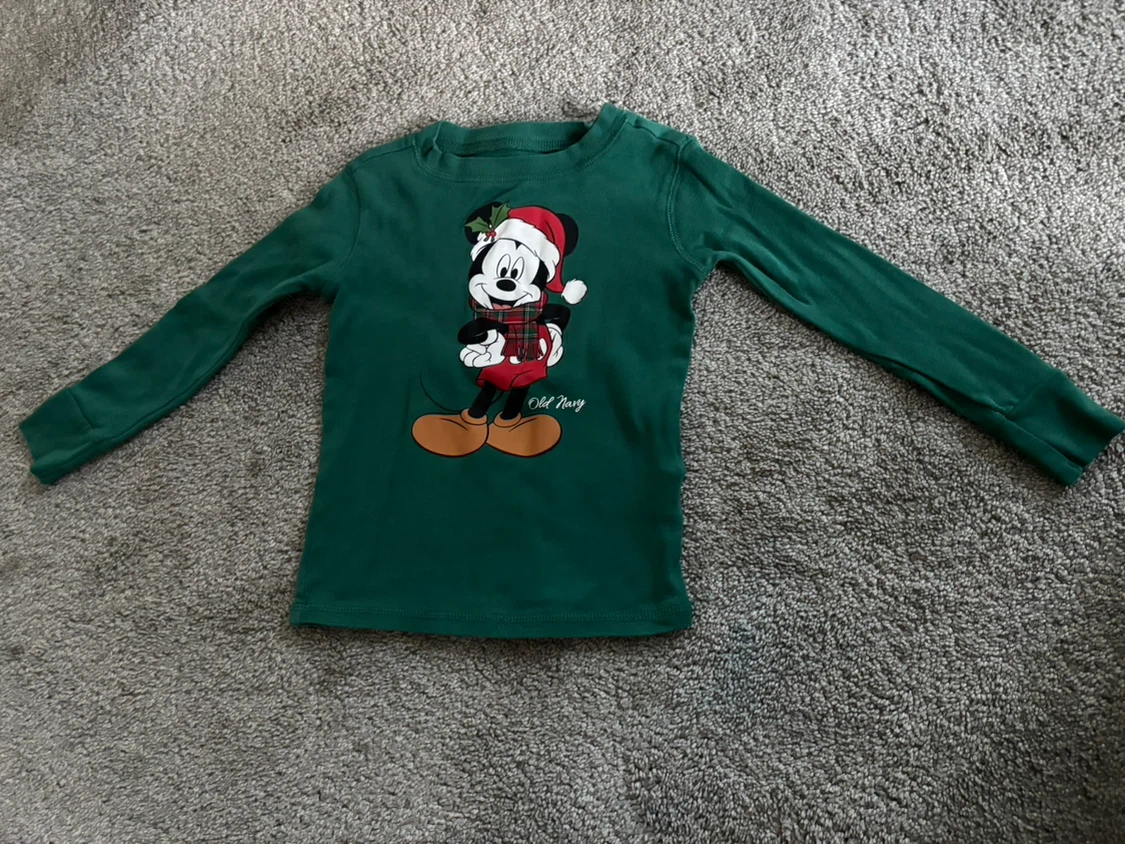 Old Navy x Disney Mickey Mouse Long Sleeve Shirt Size XS (5)