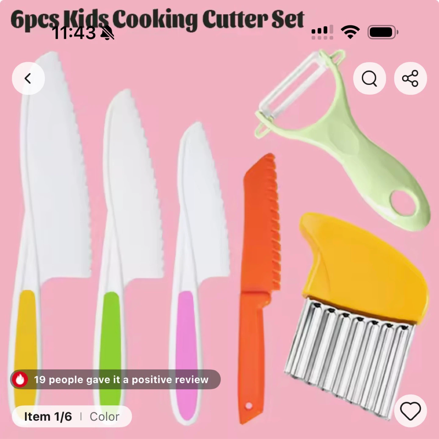 5pcs Montessori Kitchen Tools for Toddlers Kids - photo 2