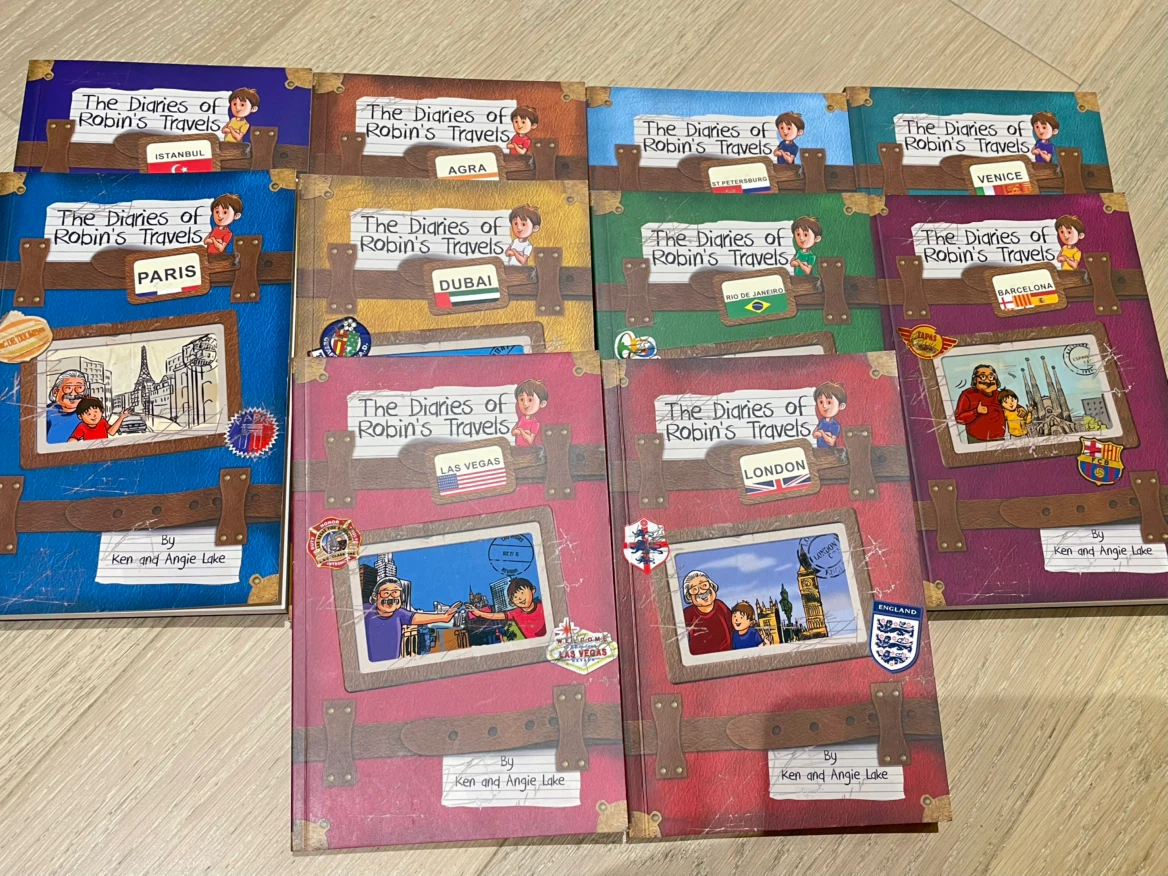 The Diaries of Robin's Travels Book Series - photo 2
