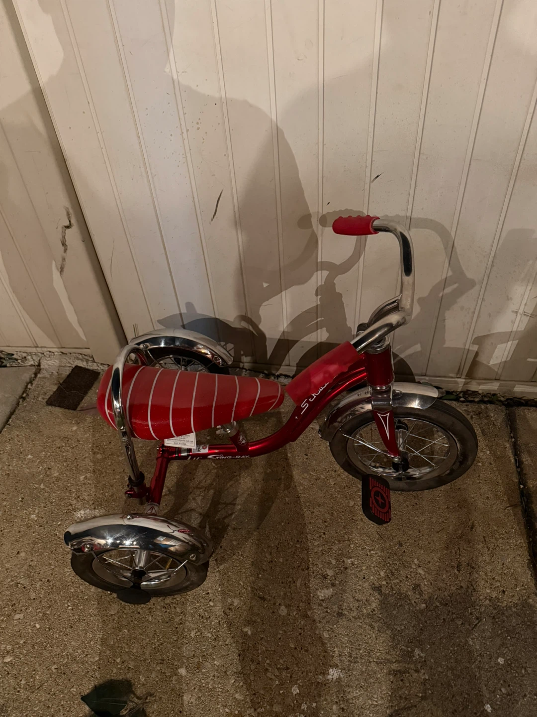 Red Schwinn Tricycle