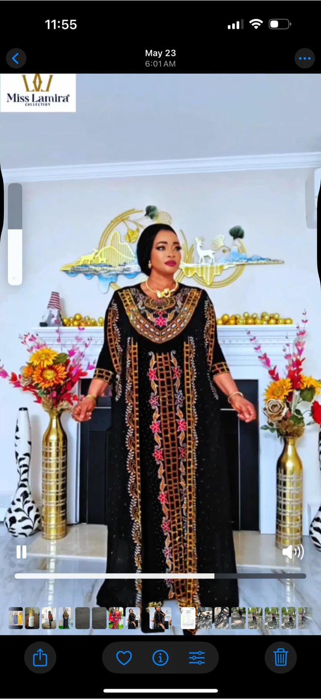Black golden Turkey gowns