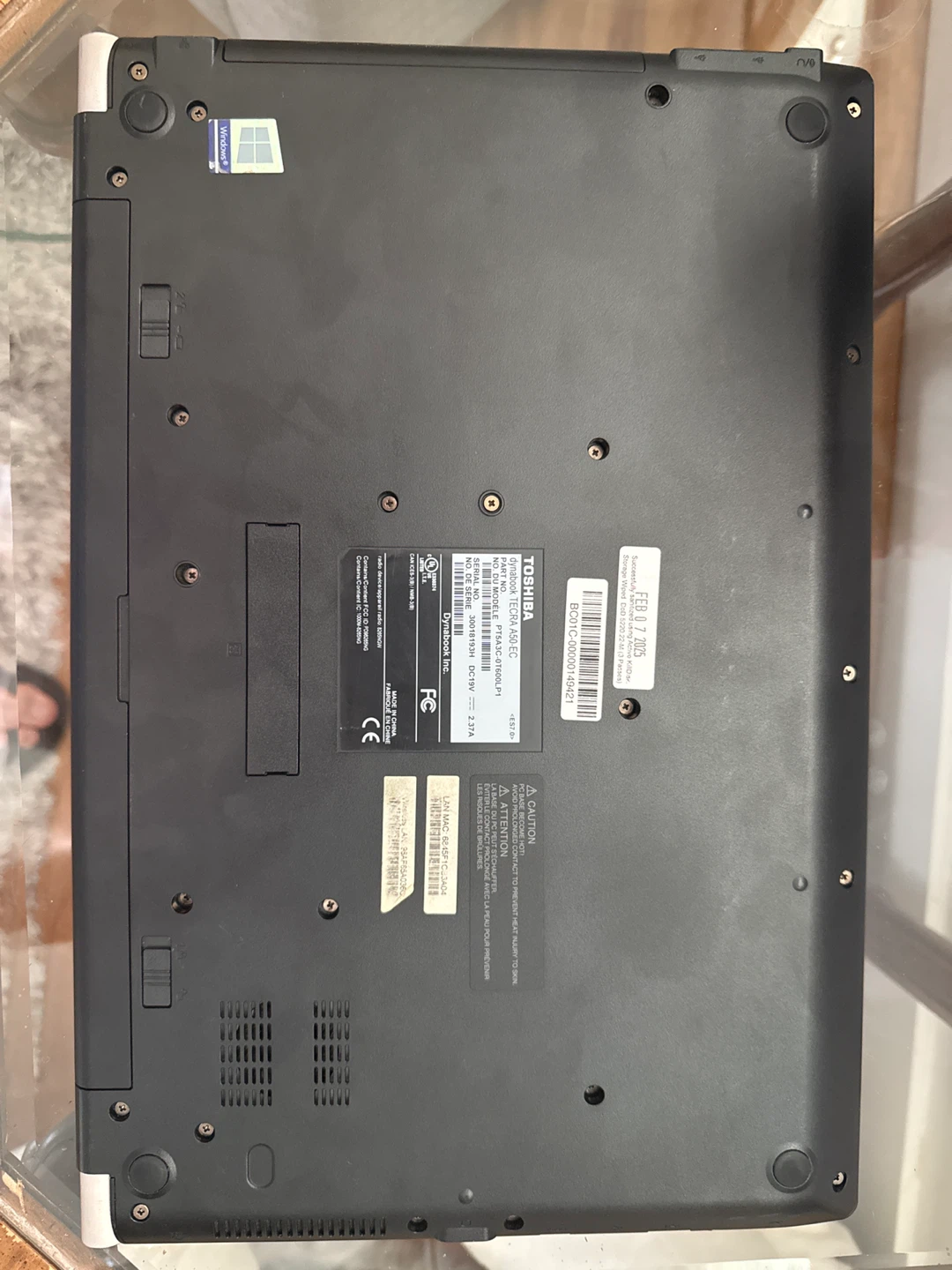 Toshiba Satellite Laptop - photo 2