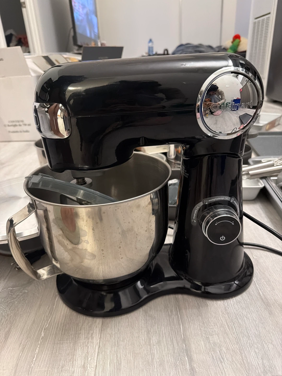 Black Cuisinart Stand Mixer with Accessories - photo 2