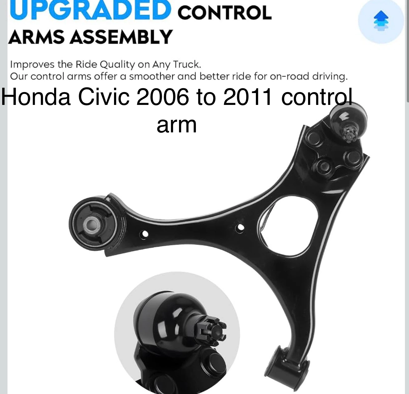 Honda 2006-20011 control arm - photo 2