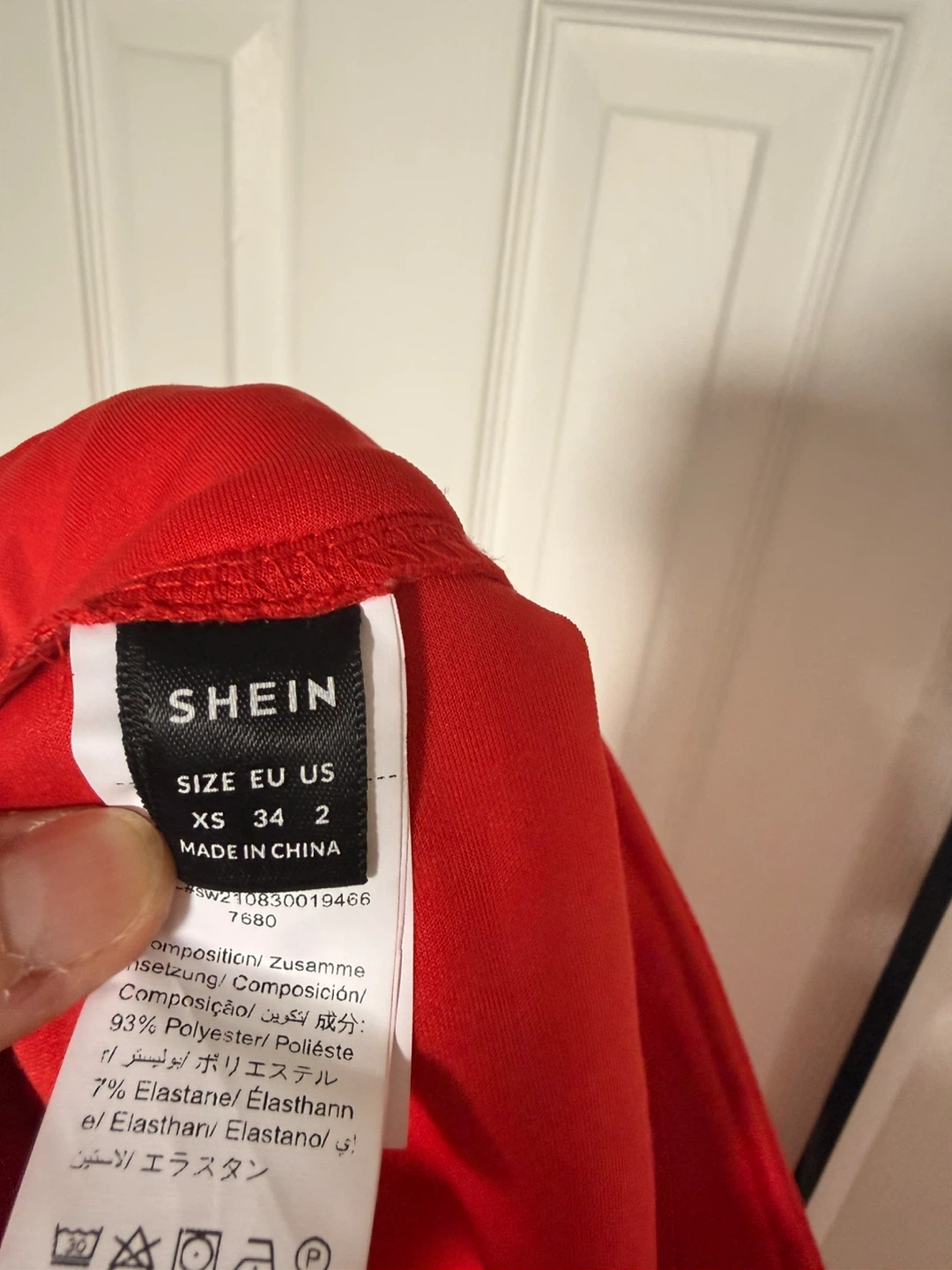 Red Pleated Skirt - Size XS - photo 4
