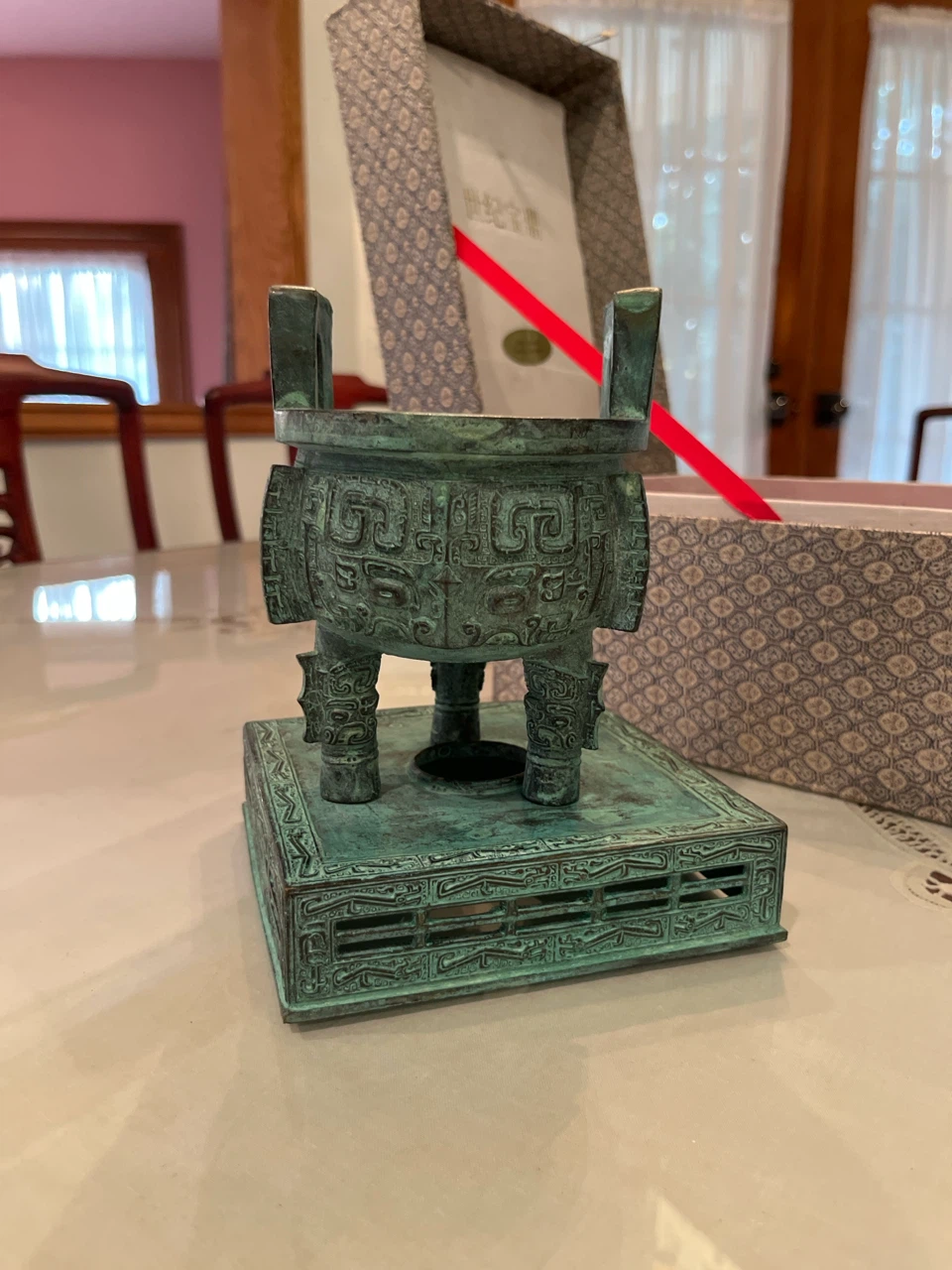 Antique Style Bronze Incense Burner