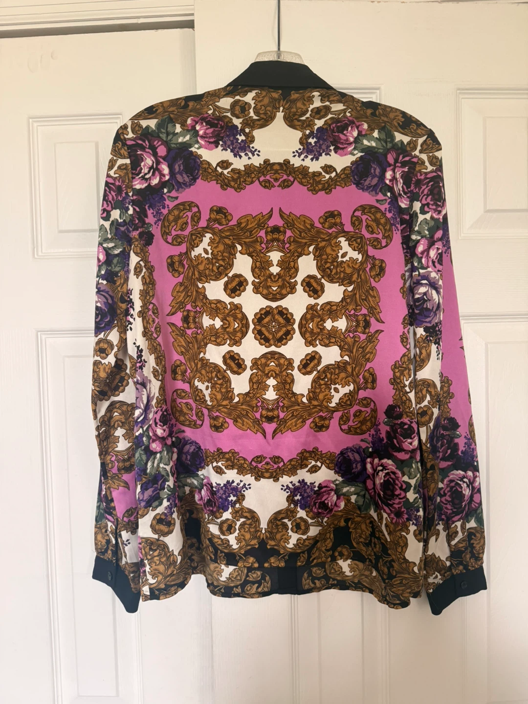 Forever 21 Women's Collared Button-Up Shirt - Size L - photo 2
