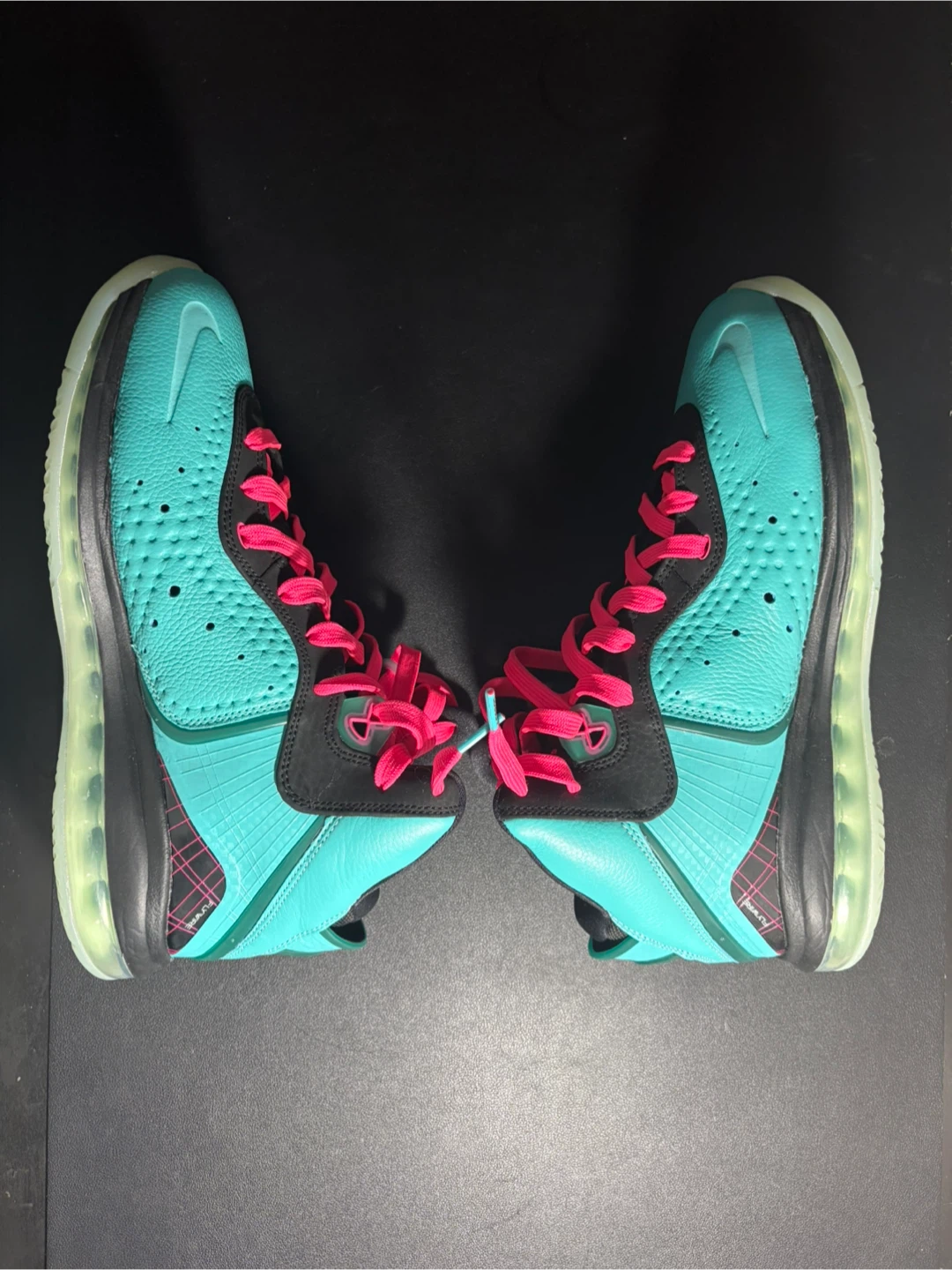 Nike LeBron 8 "South Beach" 2021 Size 9 WITH BOX - photo 3