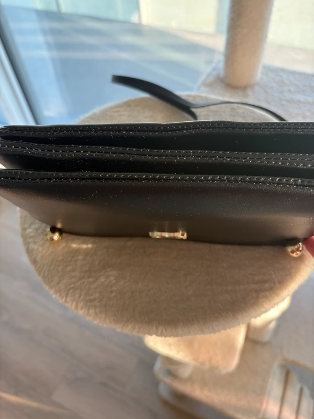 CHANEL chic stud Black Clutch Bag vip bag - photo 3