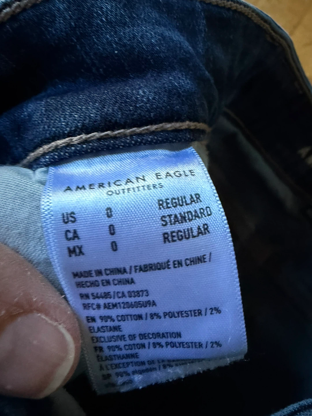 American Eagle Outfitters Distressed Skinny Jeans Size 0 - photo 3