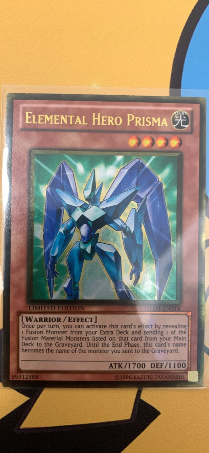 Yugioh Elemental Hero Prisma Yu-Gi-Oh! Trading Card