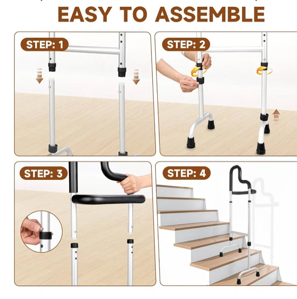 Adjustable Height Stair Cane Walker - photo 5