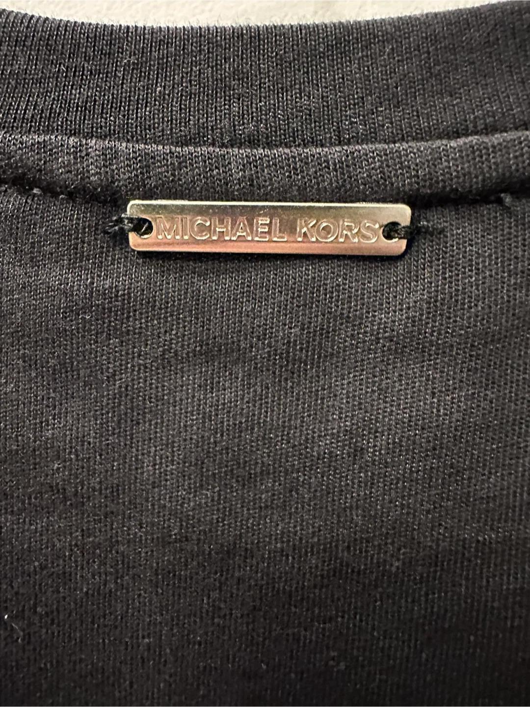 Brand new Michael Kors Black MK Logo T-Shirt XS - photo 5