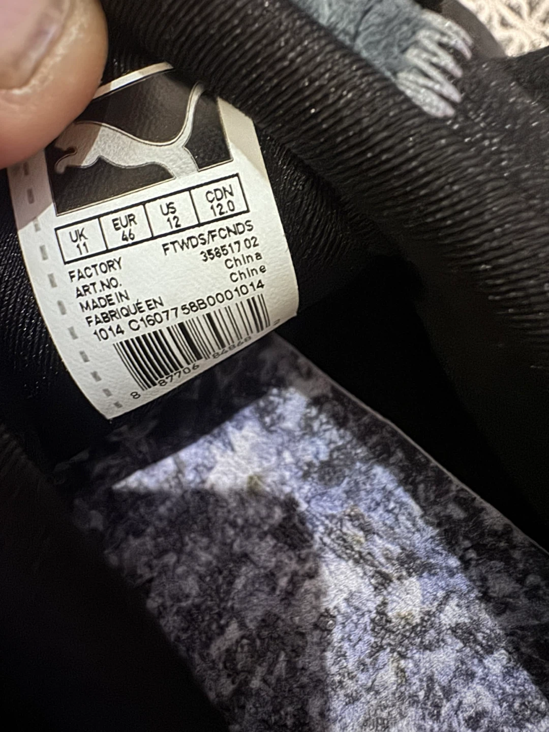 Puma Trinomic Blaze of Glory „Marble Pack“ Black (new) - photo 4