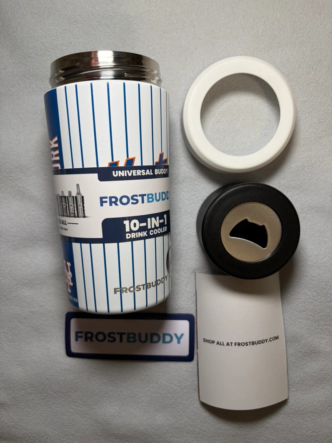FrostBuddy New York Mets Universal Buddy Fits Cans & Bottles - photo 3