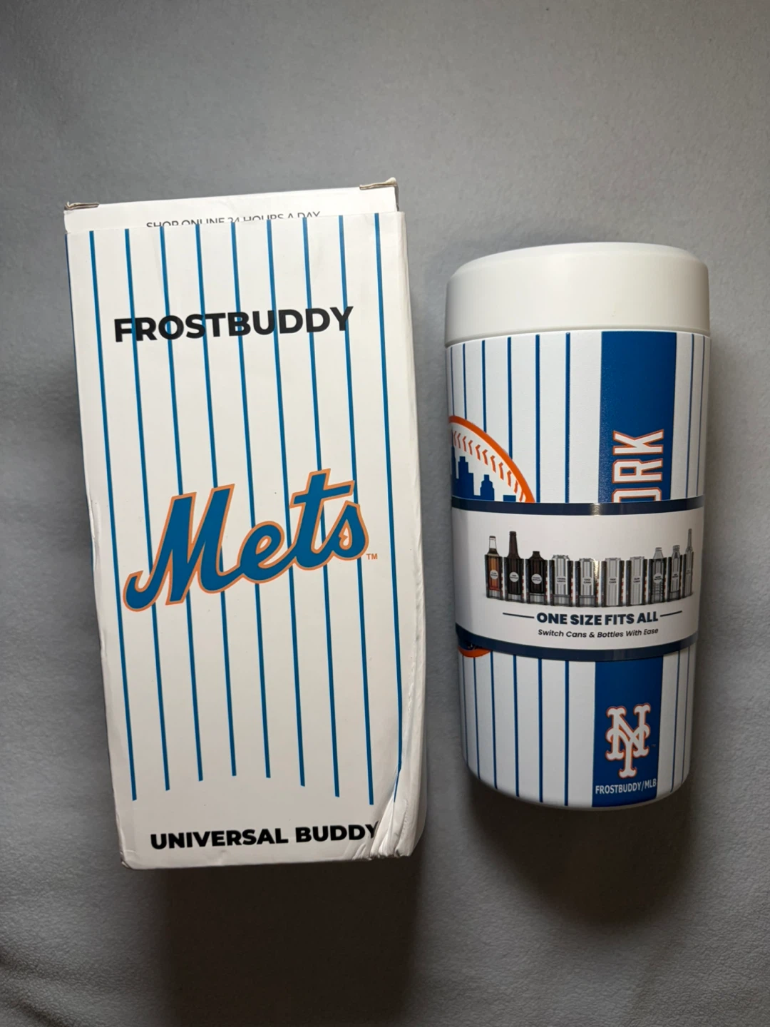 FrostBuddy New York Mets Universal Buddy Fits Cans & Bottles - photo 2