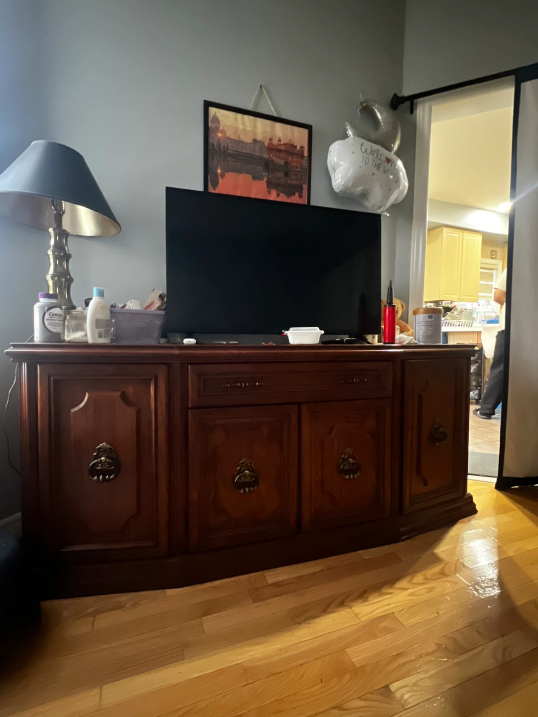 Vintage Wood Sideboard/Credenza - photo 2
