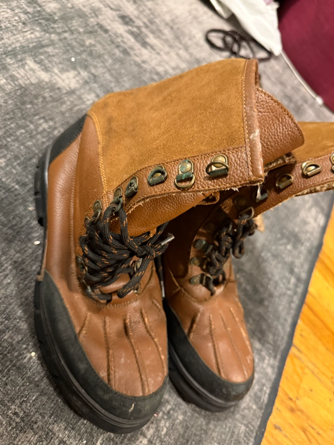 Reserved Footwear New York Brown Leather Boots