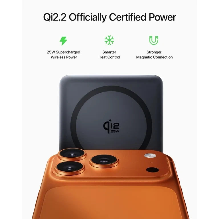 Baseus 25W Qi2.2 Slim Magnetic Power Bank 10000mAh - photo 3