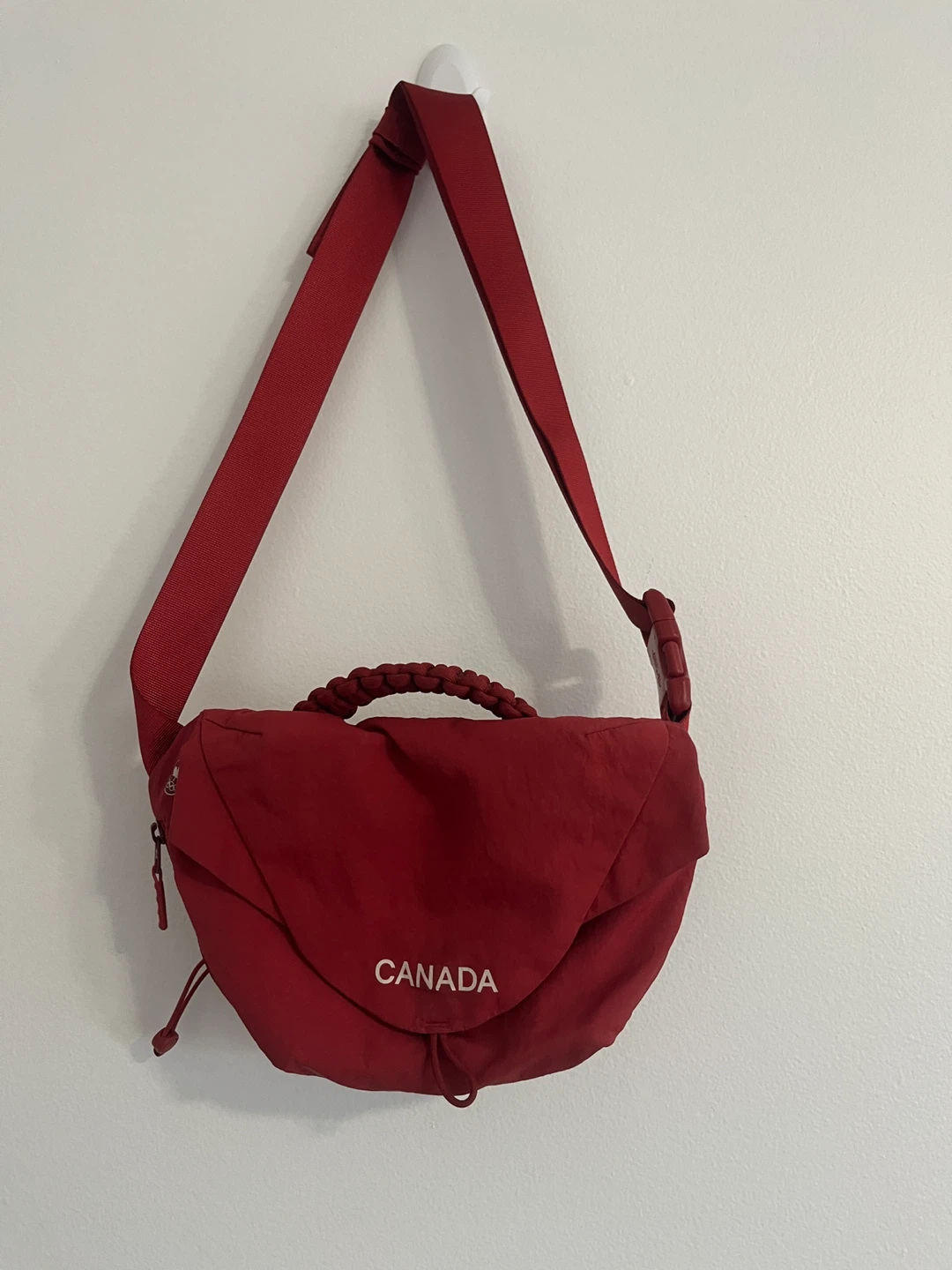 Lululemon Red CANADA Crossbody Bag
