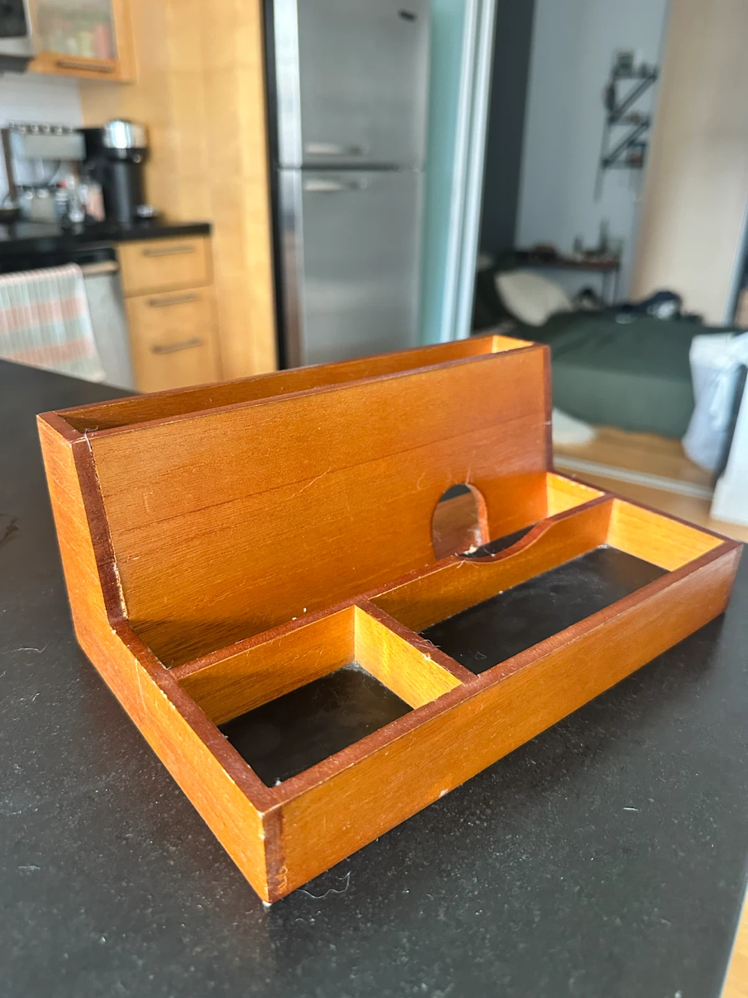Wooden Desk Organizer
