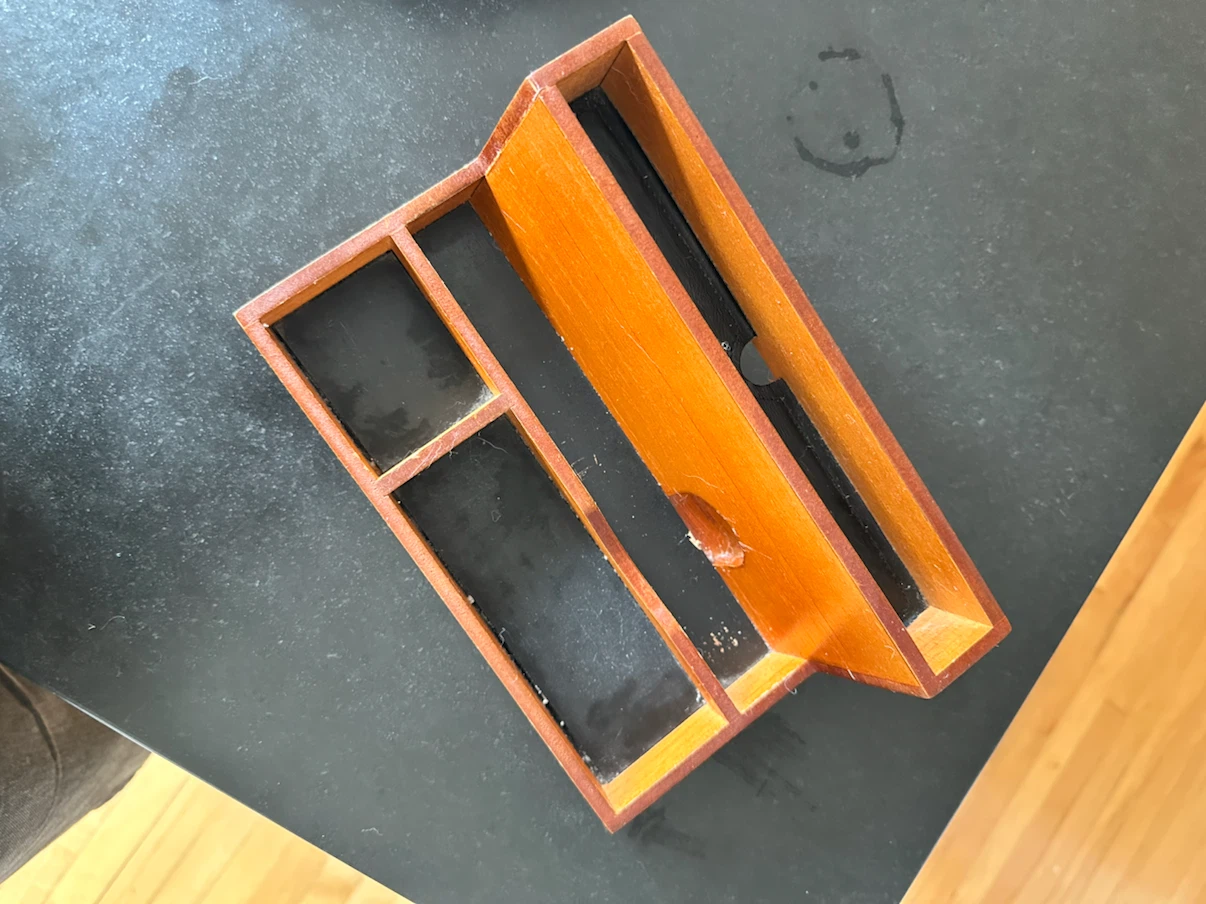 Wooden Desk Organizer - photo 2