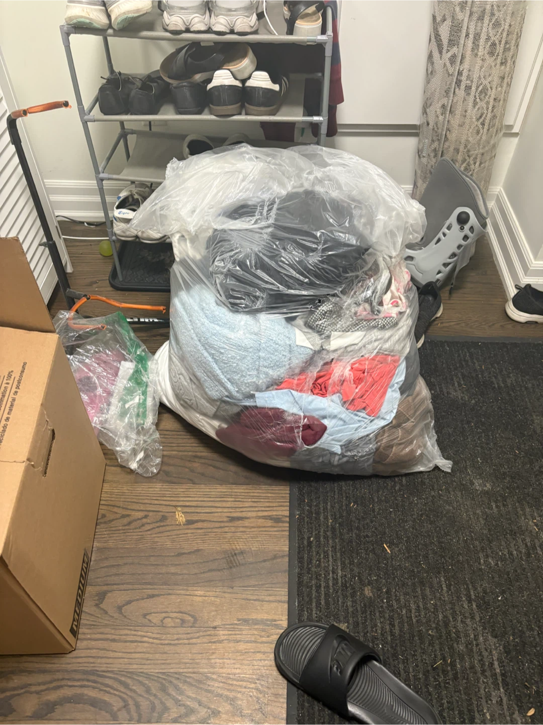 Sold 2 garbage bags of women’s clothing