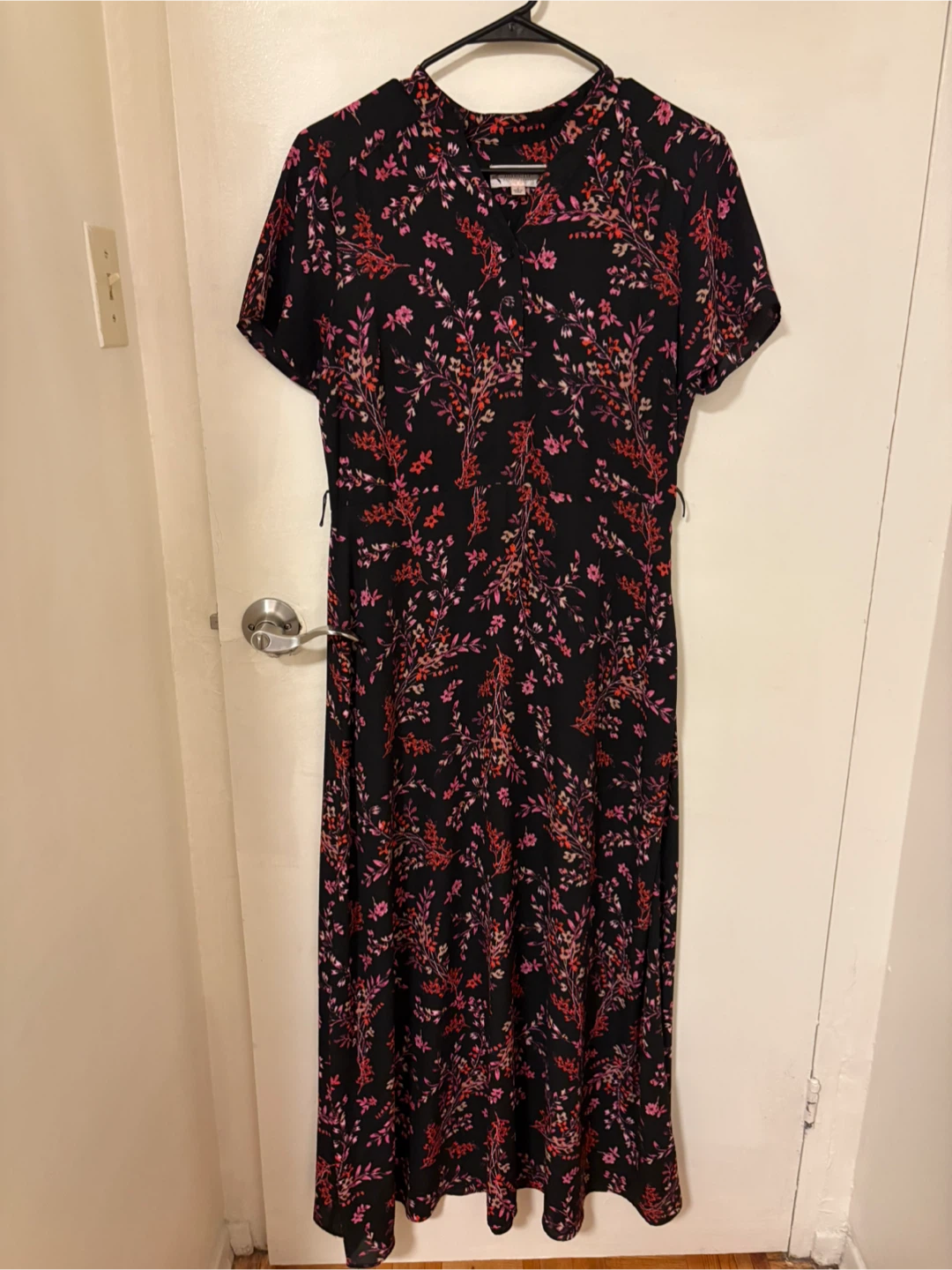 NANETTE LEPORE Dragonfruit Multi Floral Belted Maxi Dress - photo 3