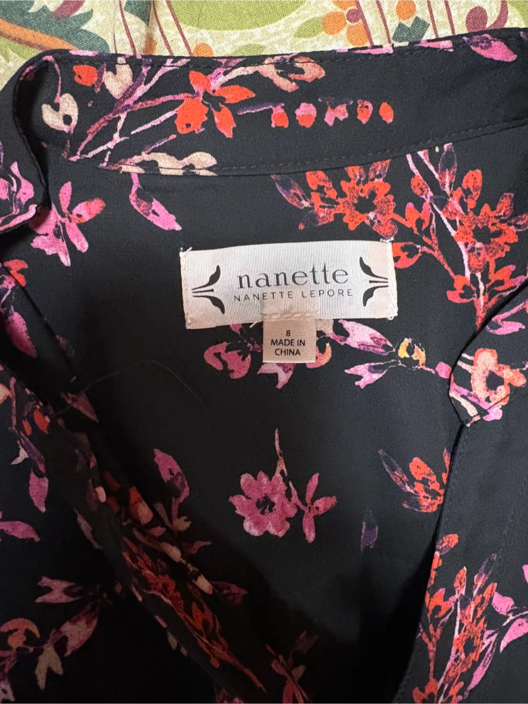 NANETTE LEPORE Dragonfruit Multi Floral Belted Maxi Dress - photo 4