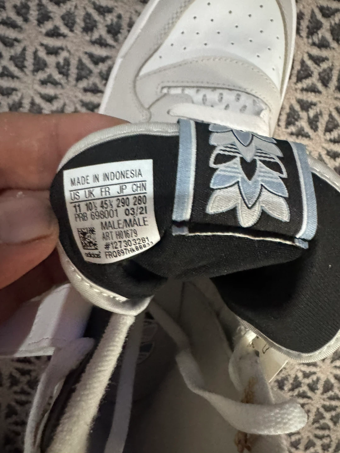 Adidas Forum Mid „White Ambient Sky“(new) - photo 5