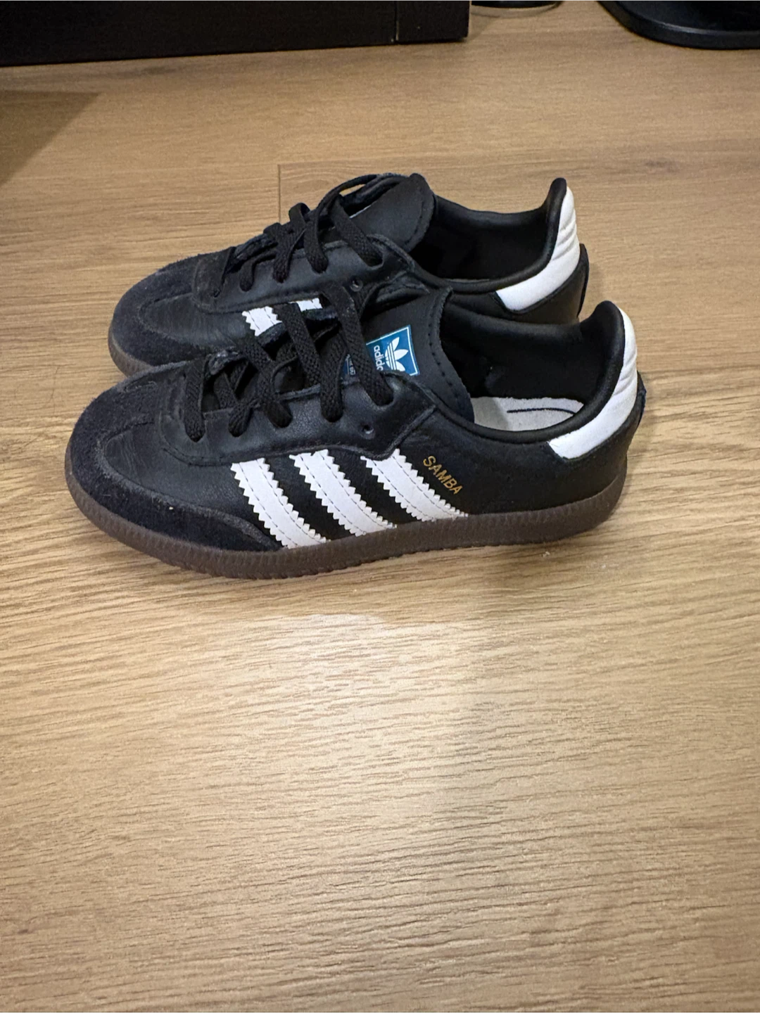 Adidas Samba OG EL I Shoes - Black White - photo 2