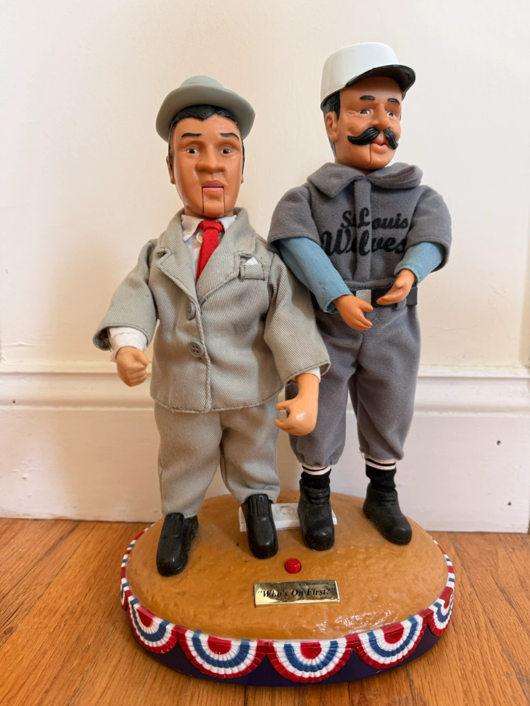 Abbott and Costello Talking Figurine Set