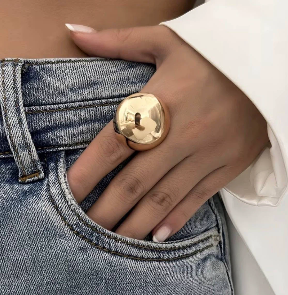 Statement Ring – Gold