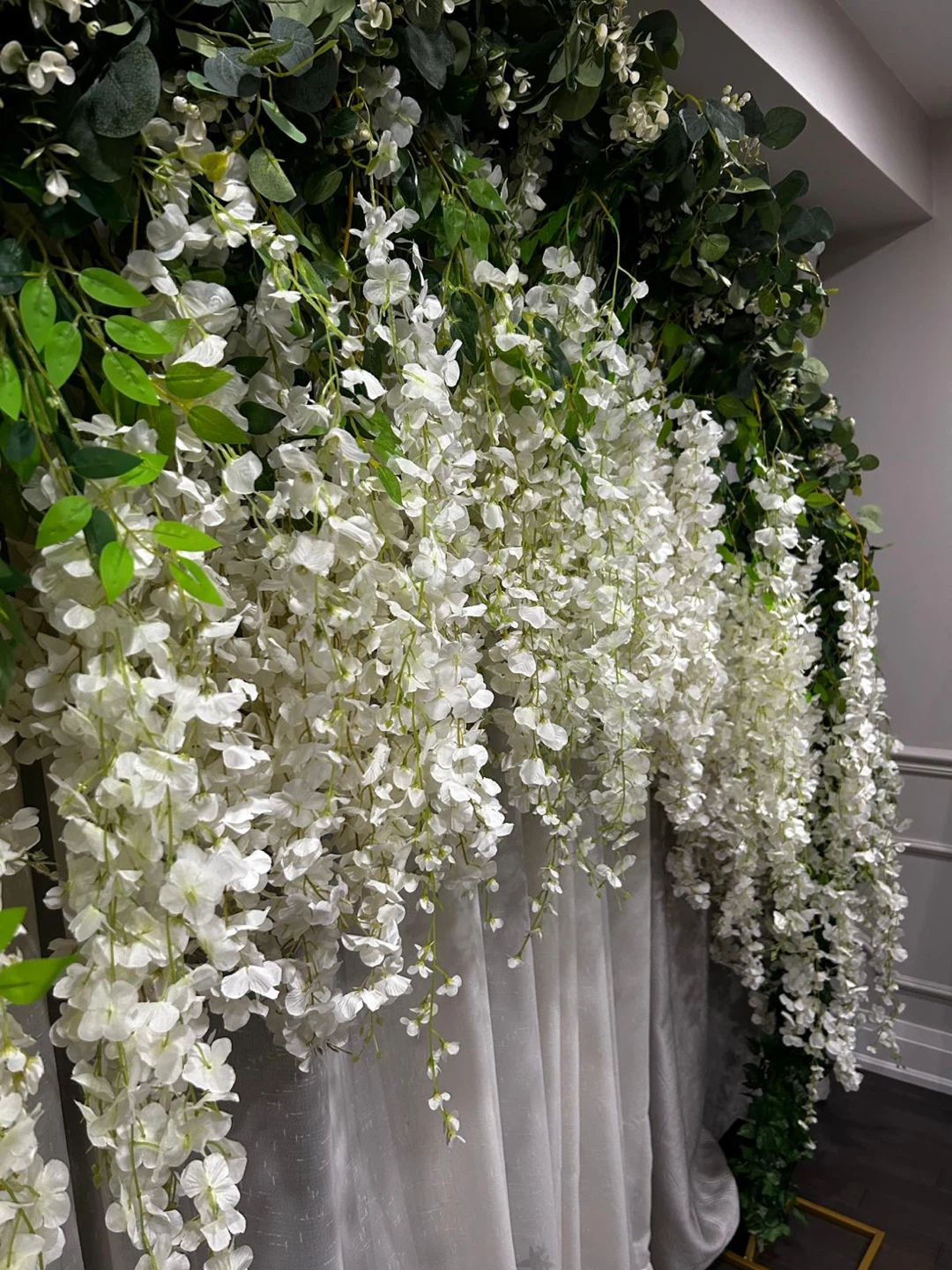 For Rent: Artificial Wisteria and Greenery Arch Decor - photo 3