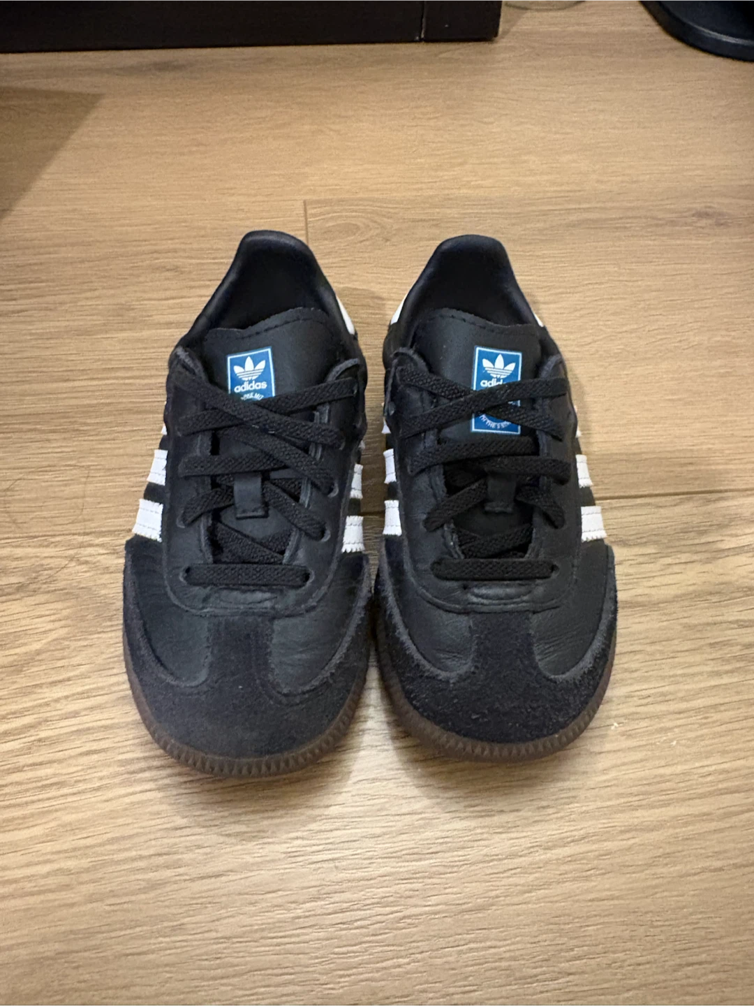 Adidas Samba OG EL I Shoes - Black White - photo 5