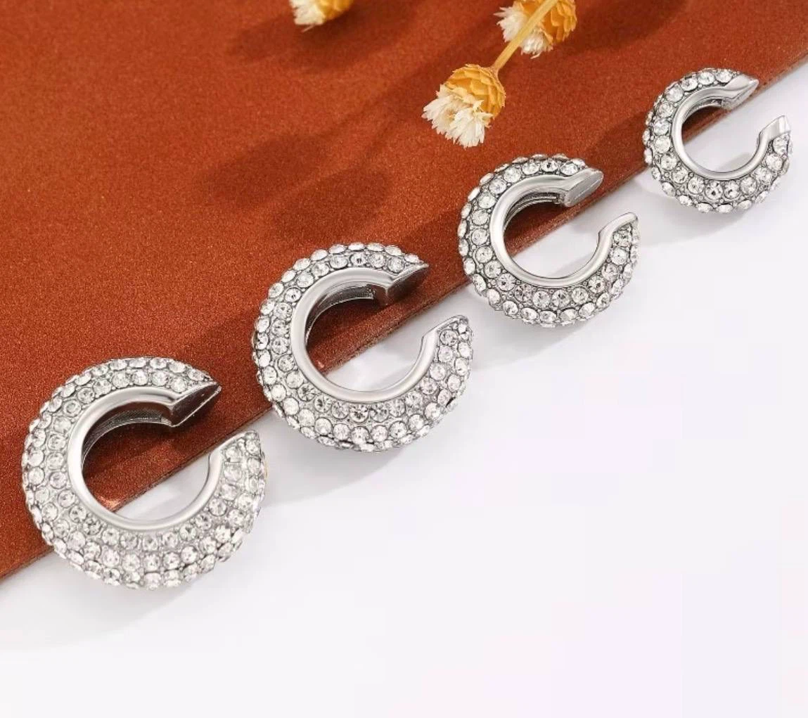 Crystal Ear Cuff Set – 4 Pcs - photo 2