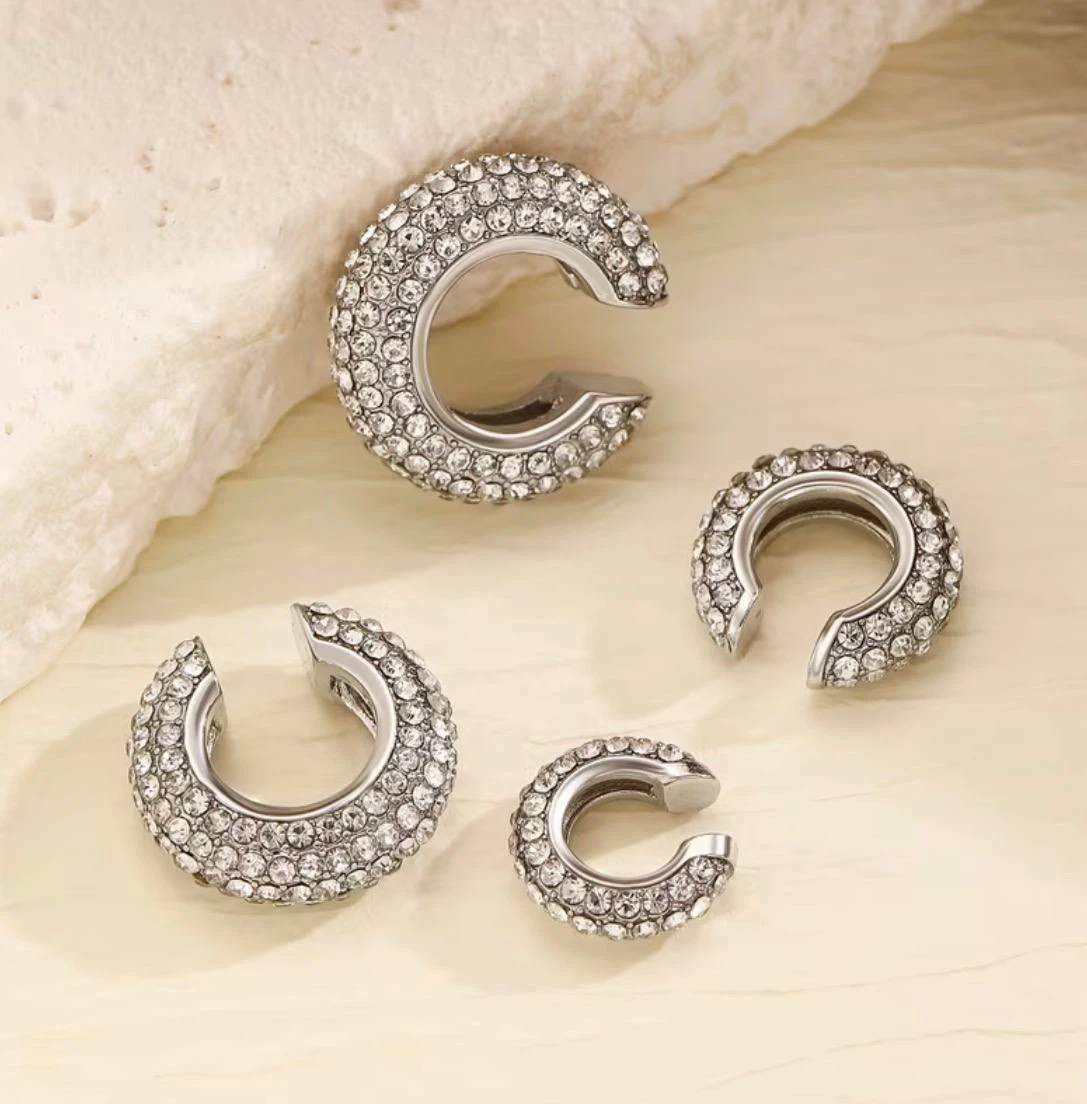 Crystal Ear Cuff Set – 4 Pcs - photo 3