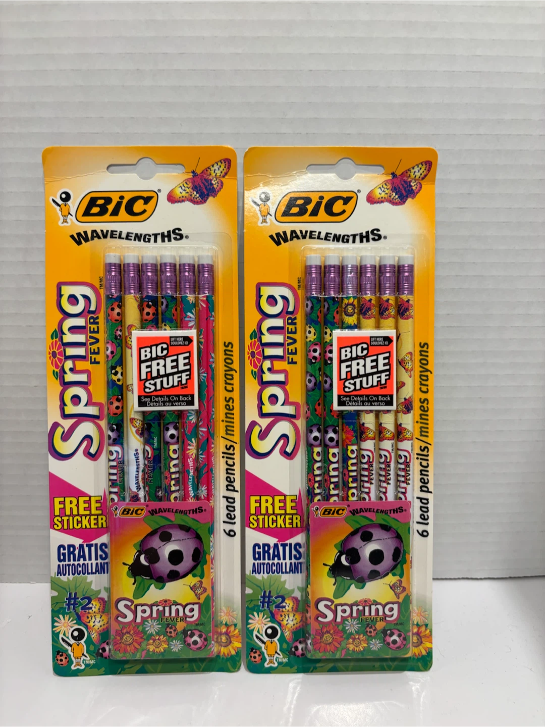 BIC Wavelengths Spring Fever Pencils/Crayons - 2 Packs
