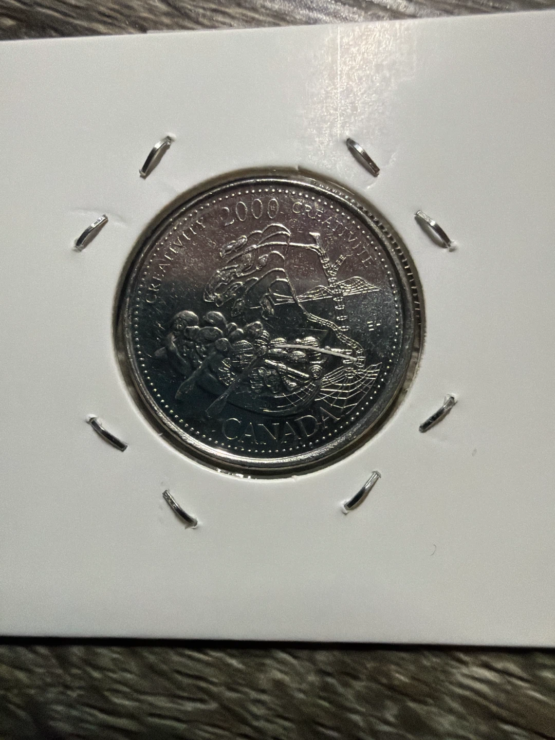 2000 Canada 25 Cents Coin - photo 2