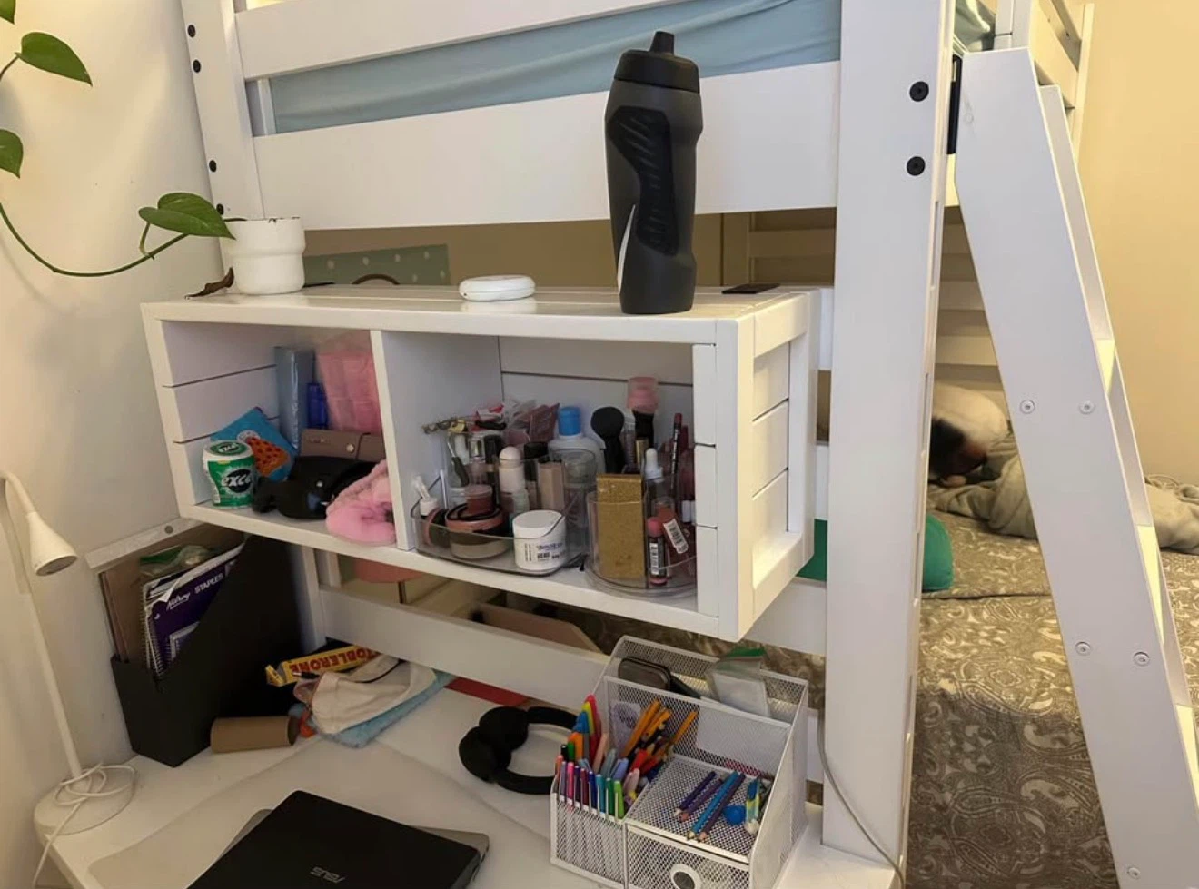 bunk bed with desk $295 - photo 5