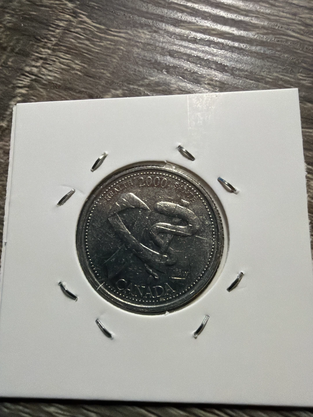 2000 Canada 25 Cents Coin - photo 2